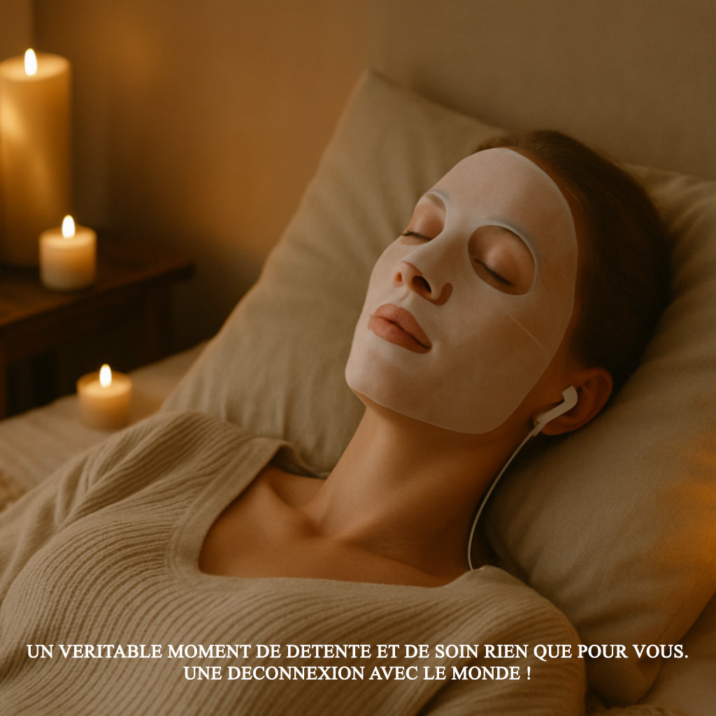 ✨ PACK 10 Masques Bio Collagène – Hydratation & Éclat Nature